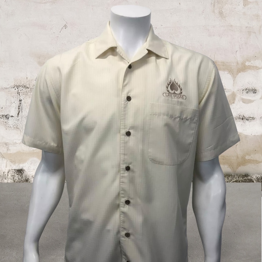 Ultra Club S/S Cabana Breeze Shirt Las Vegas Sm